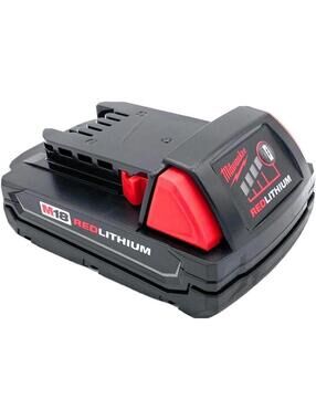 Milwaukee M18 1.5 Ah 18V Red Lithium Ion Battery 48.11.1815 for Impact Drill